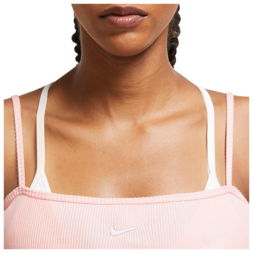 Nike Γυναικεία αμάνικη μπλούζα Sportswear Essential Rib Crop Top